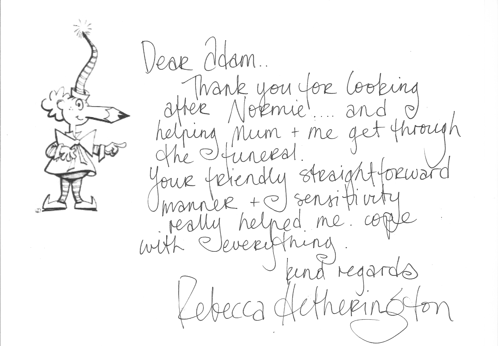 Hetherington Mr Squiggle Testimonial
